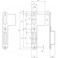 LIPS SLUITKOM MET SLUITPLAAT TYPE SKT 2422-12 VLR