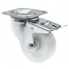 TENTE ZWENKWIEL 125MM MET REM EN ROL PLAAT