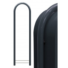 BOBI ROUND STATIEF RAL 7016 - DONKERGRIJS