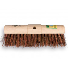 VERO WEGENBOUWBEZEM 45B HOUT 45 CM BLANK MET BASSINE/STALKS VEZELS