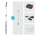 GARDENA ACCU-TELESCOOPTAKKENSCHAAR HIGHCUT 360/18V P4A SET