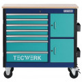 TECWERK VERRIJDBARE WERKBANK PLUS 2.0 T