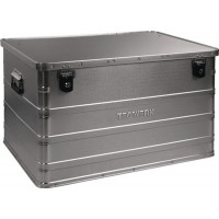 ALUMINIUM BOX L790 X B560 X H475MM 184 L MET KLAPDEKSEL ALUMINIUM BOX L790 X B560 X H475MM 184 L MET KLAPDEKSEL