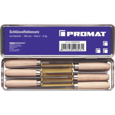 PROMAT SLEUTELVIJL-SET DIN 7283 A-F LENGTE 100 MM KAP 2 BEUKENHOUT PROMAT SLEUTELVIJL-SET DIN 7283 A-F LENGTE 100 MM KAP 2 BEUKENHOUT