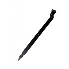 HENG RUSTICA ZWART 16-450MM M/BOCHT