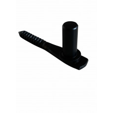SCHROEFDUIM ROND 18MM ZWART