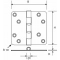 SCH.LAGER 76X76 VERZINKT RC / H167-76762105