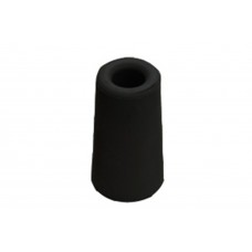 DEURBUFFER 60X40MM RUBBER ZWART