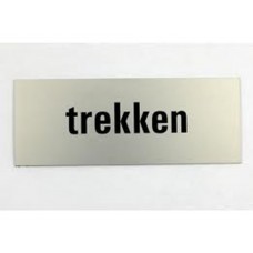 TREKKEN Z.KLEVEND 13X 5 CM ALUM