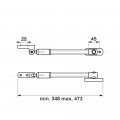 TELE-UITZETTER/30/BU/RVS/EAN