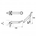 AXAFLEX/10MM/ZWART/RVS/EAN