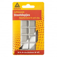 STOOTDOPJES WIT 18X18X6MM 8 ST