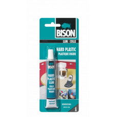 BISON HARD PLASTIC LIJM CRD 25ML*6 NLFR