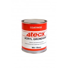 GRONDVERF ACRYL WIT 0,75LTR 4TECX