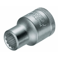 DOPSLEUTEL 1/2" 13/32 AF UD-PROFIEL D 19 13/32 AF