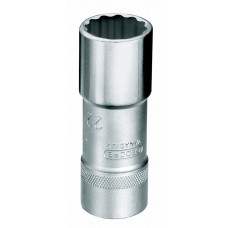 DOPSLEUTEL 1/2" LANG 12 MM UD-PROFIEL D 19 L 12