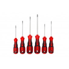 SCHROEVENDRAAIERSET TORX 6-DELIG T10-40 4TECX