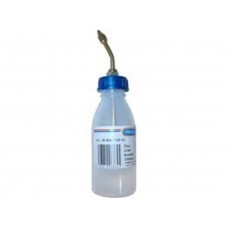 ÖLER-500 ML-PE-TRANSPARENT, MESSINGSPRITZROHR