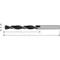 HOUTSPIRAALBOREN STANDARD 10 X 80 X 120 MM, D 10 MM 1ST